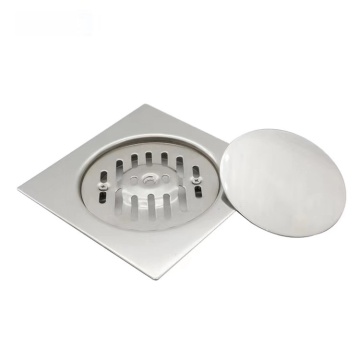 Square Stainless Steel Bathroom Sanitary Floor Drain For Bathroom And Kitchen