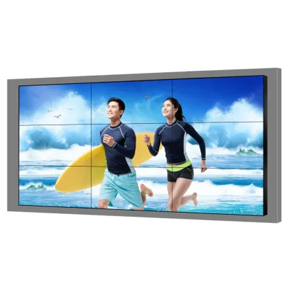 BOE 55-inch Ultra-Slim Bezel LCD Video Wall: 3.5mm, 500nits High Brightness Advertising Display