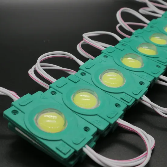 Outdoor LED COB Module 2W IP65 Square 12V Injection PVC Module for Signage with Transparent Lens