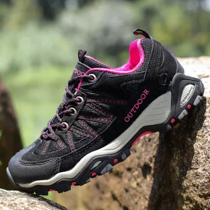 Spring/Summer Anti-Slip Hiking Shoes for Couples - Outdoor Climbing and Travel Footwear