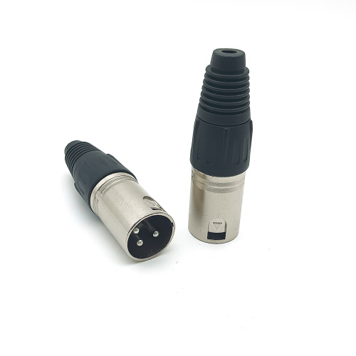 Male Audio Mic Microphone Cable XLR Plug Connector