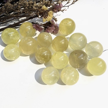 Citrine Mini Spheres: 2.5-3 CM Bulk Healing Stones at Factory Price
