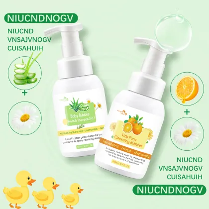 Cruelty-Free Sensitive Skin Baby Shampoo and Hair & Skin Care Set with Low MOQ
