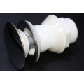 PVC Basin Sink Waste Coupling Drain Pop-up Drainer universal Bath waste kitchen sink pop up plastics