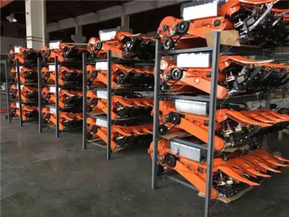 Widely used in Asia countries rice combine harvester