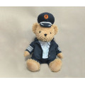 Stuffed stuffed police teddy bear