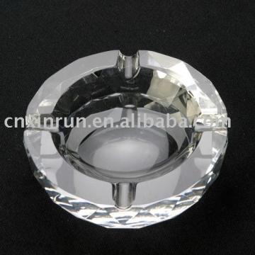 FD57 crystal ashtray