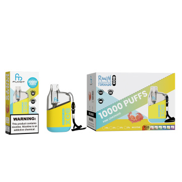 RandM Tornado Box Disposable Vape 10000 Puff Rechargeable
