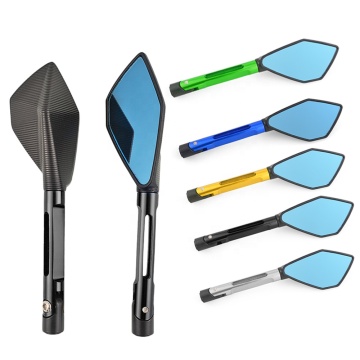 Motorcycle CNC ALUMINUM  mirrorsmotorcycle glass rearview Side mirrors