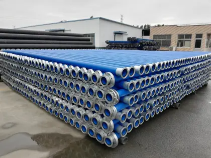 Plastic steel composite pipe