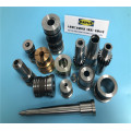 Packaging mold components Threaded pins and Sprue bushings