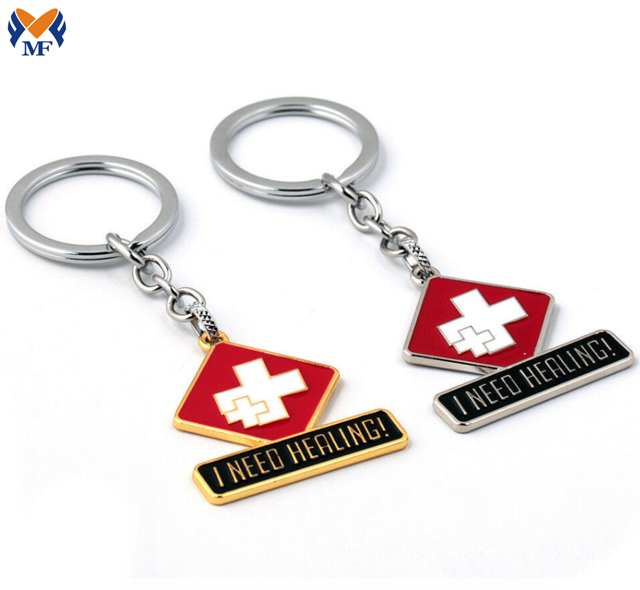 Zinc Alloy Metal Keychain