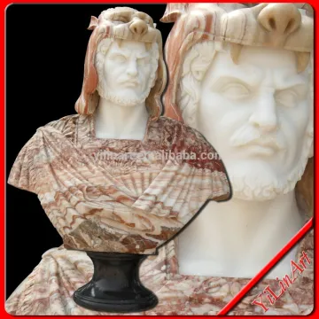 Marble Stone Head Bust Sculpture For Decoration
