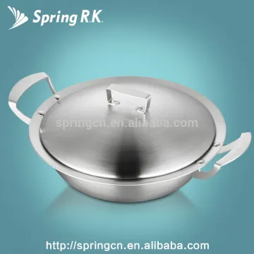 Producer Double Handle 18/8 Gas Hobs Thick 3 ply Deep Fryers