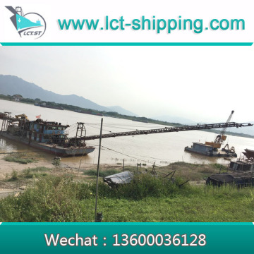 Excavator Ship with 38m Conveyor Bridge