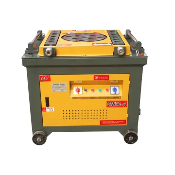 High Quality China 40mm Wrought Iron Spiral Reinforcing Steel Bar Bender Automatic Rebar Bending Machine