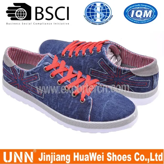 OEM service manufacturer embroidery men shoes