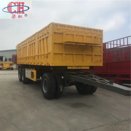Full-trailer Dump Truck Dumping Trucks