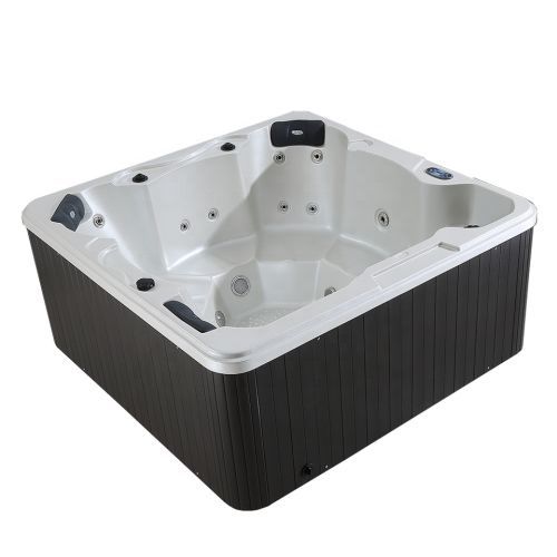 Hot Tub Install Ideas Whirlpool Massage Spa With 6 Seaters Luxury Model