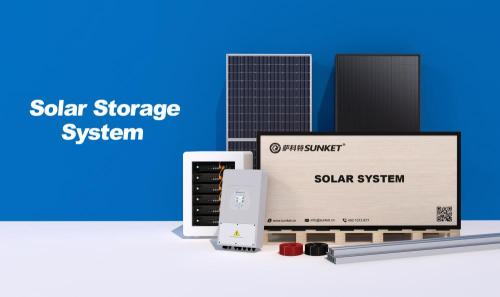 Solar System 4000W 5000W لوحة شمسية هجينة