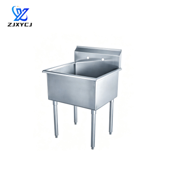 Single Bowl Stainless Steel Commercial Sink