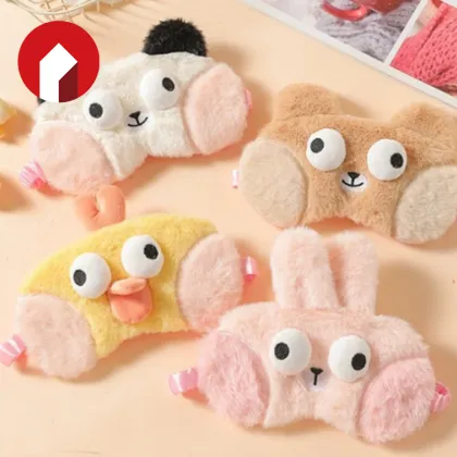 Silly eye mask for relaxation