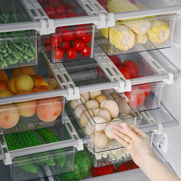 Classic Rectangular Hanging Storage Drawer for Refrigerator