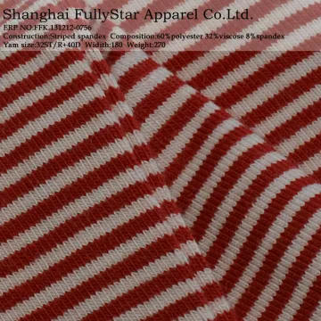 fashion knitted striped fabric