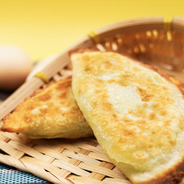 Receita chinesa de panqueca de cebolinha