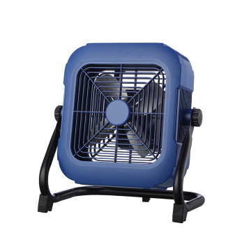 Good Quality 24V Battery Operated Metal Housing Rechargeable Floor Fan