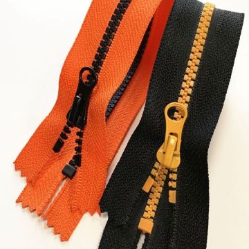 Good-looking large plastic zippers for coat