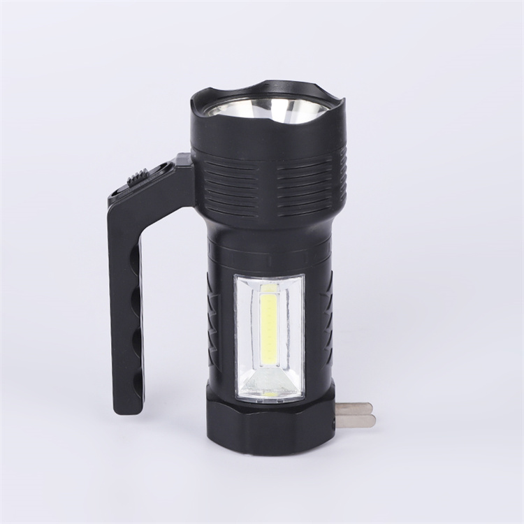 With Factory Price Rechargeable Portable Super LED Bright Flashlight