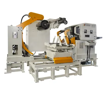 Factory Price 3-in-1 Servo Feeder Metal Coil Uncoiler Automatic Hydraulic Leveling Feeding Punching Production Line