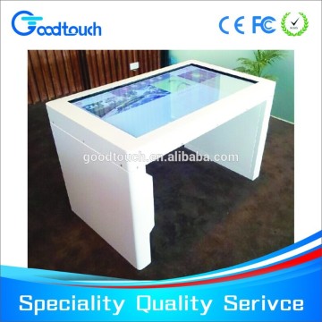 47 inch certificated interactive multi touch table for advertising display