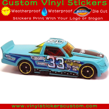 S61 weather resistance custom window decals for trucks