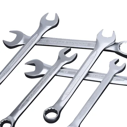 Popular 12pcs Combination Spanner Set 6-24mm German Type Satin Finish Wrenches