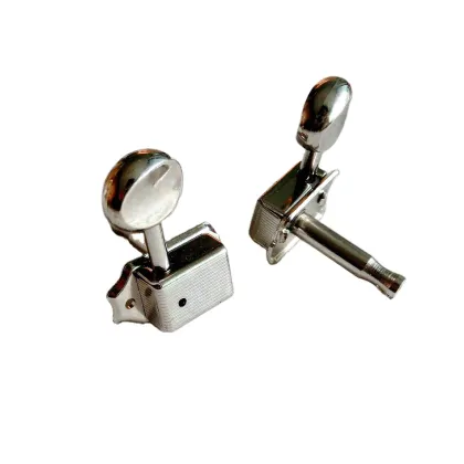 1set Kluson Style Vintage Guitar Tuner with 8mm Metal Bushing - 6 in Line for ST TL Guitars