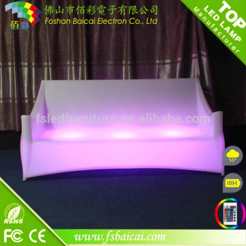 led furniture sectional sofas lighting four seater sofa