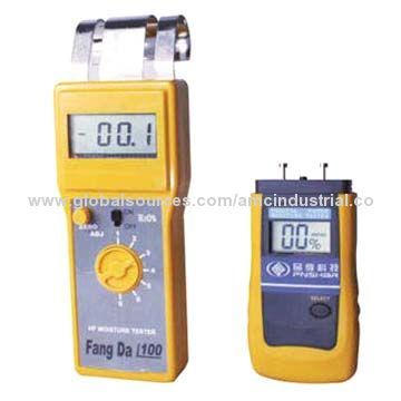Paper moisture meter, wide detecting range