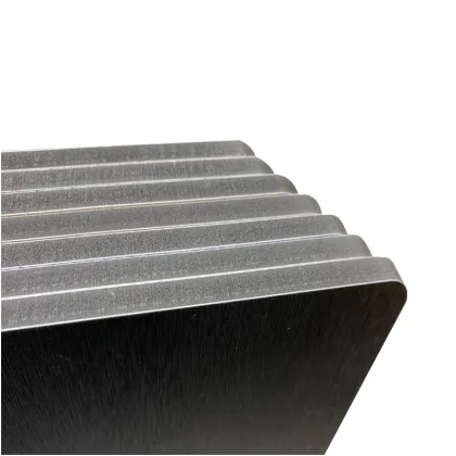 Popular Laminated WPC Wood Veneer Walls Panels