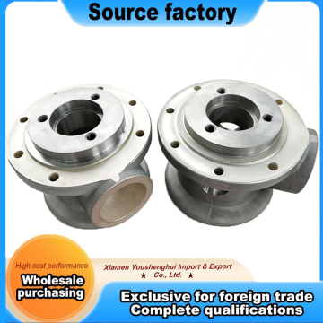Aluminum Flange Base Connector with Gravity Cast T6