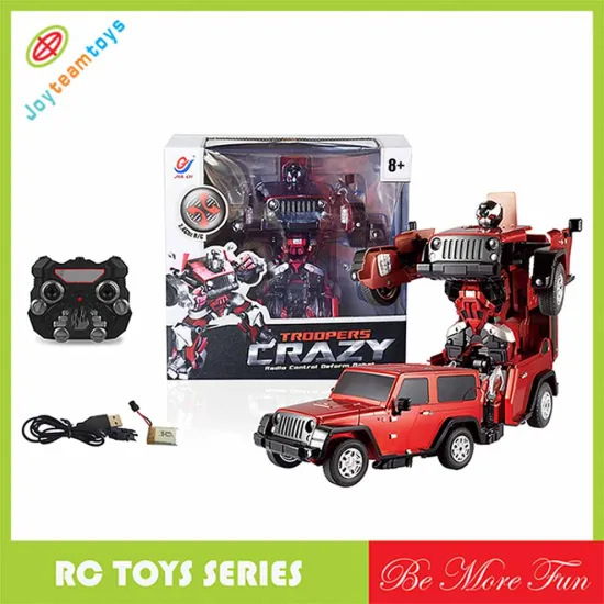 2.4G transformable robot toy