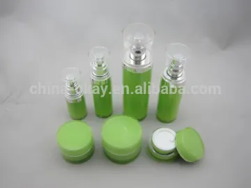 acrylic cream jar and lotion bottle cosmetic packaging