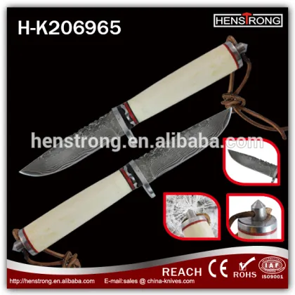 China promotion hot sale fixed blade vintage case knives