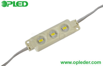 High Brightness 3 5730 Injection Led Module 1.2w 12v Ip67 For Emergency / Rescue Signs