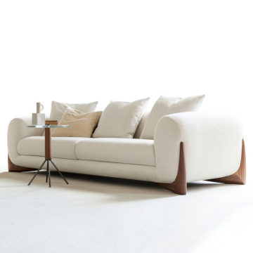 Modern Fabric Sectional Sofas with Wooden Legs - Hot Sale Living Room Furniture Designs