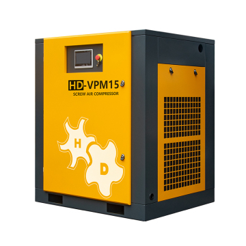 HANDE 15kW 20HP VSD Air Compressor - 2.2nm³/min, 0.8MPa, 116psi, 220V/380V/440V/600V