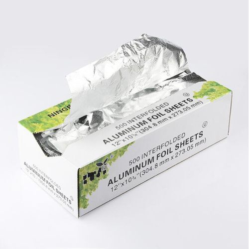Aluminium-Pop-Up-Folie zum Verpacken von Lebensmitteln