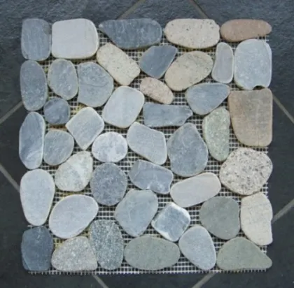cobblestone mosaic riverstone pebbles