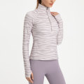 Long Sleeve Half Zipper Women Equestrian Base Layer